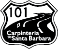 Highway 101 - Carpinteria to Santa Barbara
