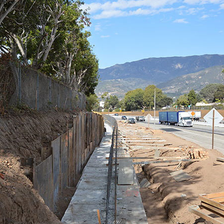 Sound and Retaining Walls