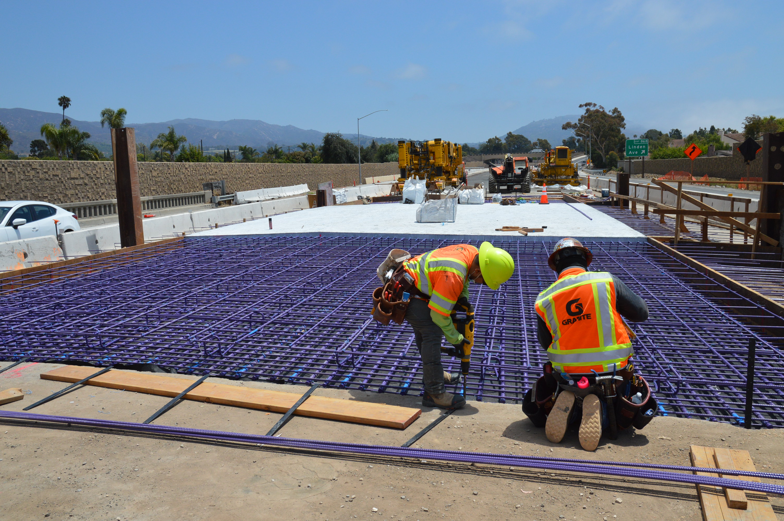 Highway 101 Carpinteria Franklin Creek Bridge Approach Slabs