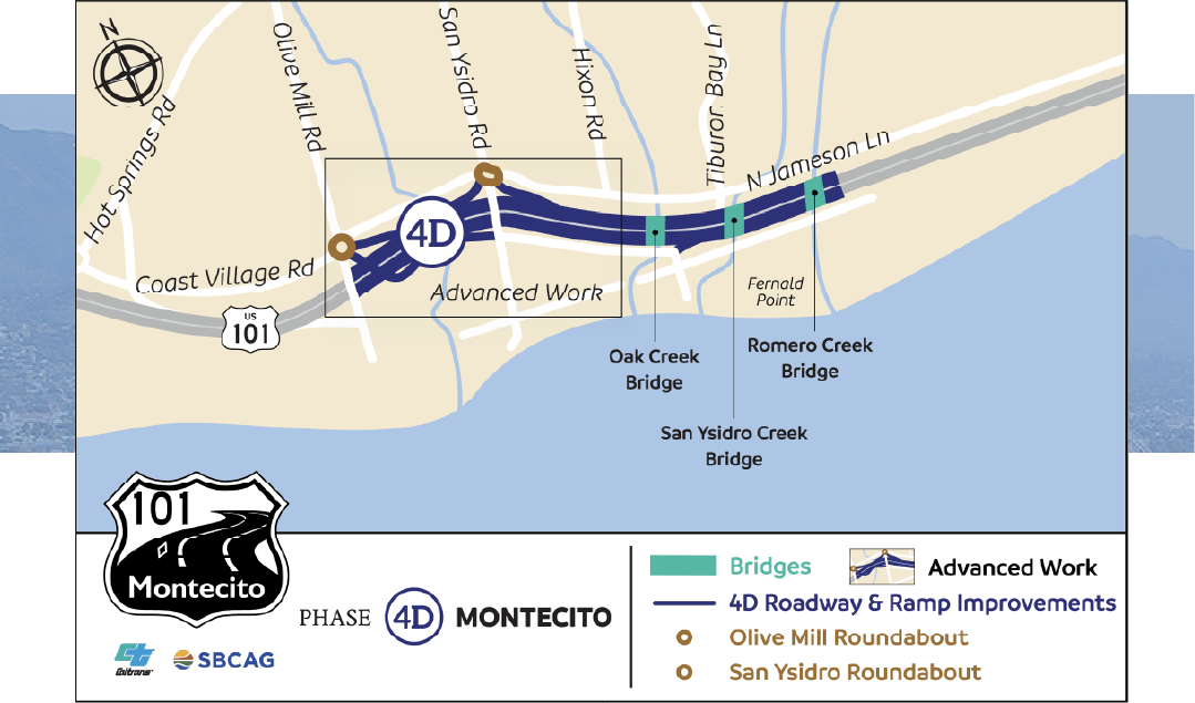 Project Map 4D and 4E